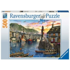 Ravensburger 500 db-os puzzle - Reggel a kikötőben (15045)