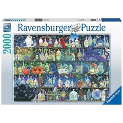 Ravensburger 2000 db-os puzzle - Mérgek és bájitalok (16010)