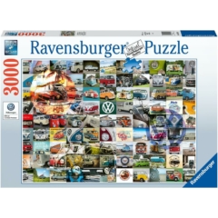Ravensburger 3000 db-os puzzle - 99 Volkswagen kisbusz (16018)