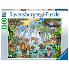 Ravensburger 1500 db-os puzzle - Szafari a vízesésnél (16461)