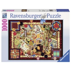 Ravensburger 1000 db-os puzzle - Játékgyűjtemény (19406)