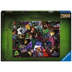 Ravensburger 2000 db-os puzzle - A Disney gonoszai (16506)