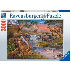 Ravensburger 3000 db-os puzzle - Az állatok birodalma (16465)