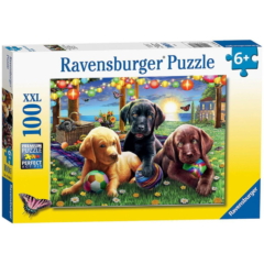 Ravensburger 100 db-os XXL puzzle - Kutyus piknik (12886)