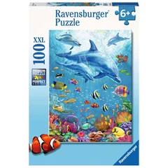 Ravensburger 100 db-os XXL puzzle - Delfinek (12889)