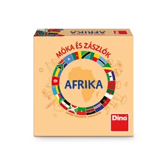 Dino Társasjáték Móka és zászlók - Afrika (731776)