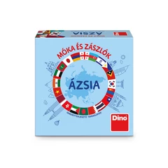 Dino Társasjáték Móka és zászlók - Ázsia (731806)
