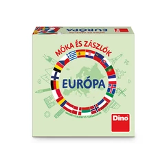 Dino Társasjáték Móka és zászlók - Európa (731790)