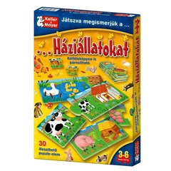Játszva megismerjük a háziállatokat puzzle (71215)