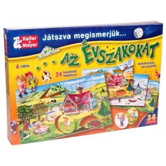 Játszva megismerjük az évszakokat puzzle és társasjáték (71212)