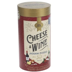 Ridley's Games 500 db-os puzzle - Cheese + Wine (40640)
