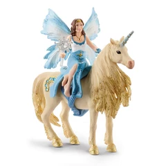 Schleich 42508 Eyela arany unikornison lovagol játékszett - bayala (SLH42508)