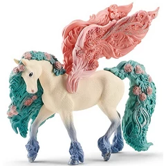 Schleich 70590 Virágos pegazus figura - bayala (SLH70590)