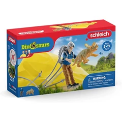 Schleich 41471 Ejtőernyős mentés játékszett - Dinoszauruszok