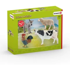 Schleich 42385 A farm állatai játékszett 1. - Farm World