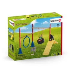 Schleich 42536 Agility pálya kutyáknak játékszett - Farm World