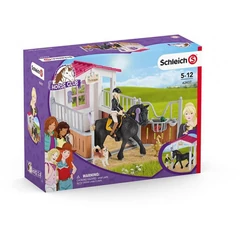 Schleich 42437 Istálló Torival és lovával játékszett - Horse Club