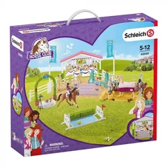 Schleich 42440 Lóverseny játékszett  - Horse Club