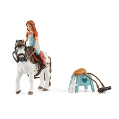 Schleich 42518 Mia és Spotty figurák kiegészítőkkel - Horse Club