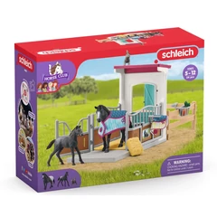 Schleich 42611 Lóbox kancával és csikóval játékszett - Horse Club