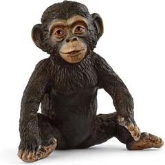 Schleich 14884 Csimpánz kölyök figura - Wild Life