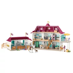 Schleich 42706 Tóparti tájház és istálló játékszett - Horse Club (SLH42706)