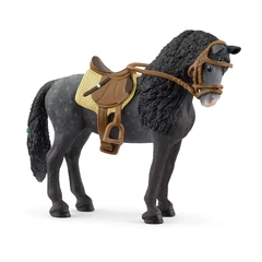 Schleich 42708 Pura Raza Spanyol Mare nyereggel és kantárral - Horse Club (SLH42708)