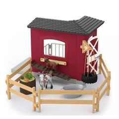 Schleich 42726 Kecskeól játékszett - Farm World