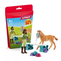 Schleich 42756 Csikó edzés Sarah-val - Horse Club