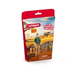 Schleich 81476 Kiránduló kutató figura - Wild Life