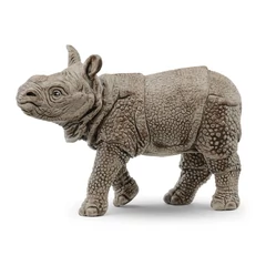 Schleich 14860 Indiai rinocérosz kölyök figura - Wild Life (SLH14860)