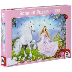 Schmidt 100 db-os puzzle - Princess of the Unicorns (55565)