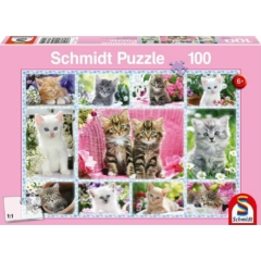 Schmidt 100 db-os puzzle - Kittens (56135)
