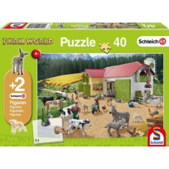 Schmidt 40 db-os Playmobil puzzle - A Day at the Farm (56189)