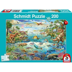 Schmidt 200 db-os puzzle - Entdecke die Dinosaurier (56253)
