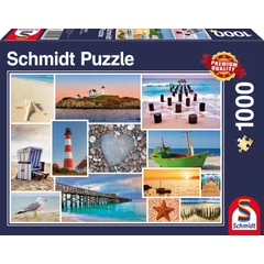 Schmidt 1000 db-os puzzle - Am Meer (58221)