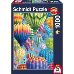 Schmidt 1000 db-os puzzle - Colorful Ballons in the Sky (58286)