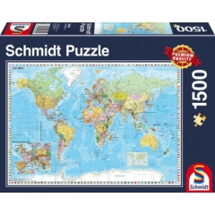 Schmidt 1500 db-os puzzle - The World (58289)