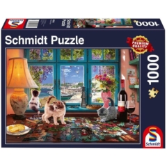 Schmidt 1000 db-os puzzle - Puzzlers Desk (58344)
