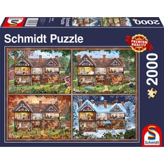 Schmidt 2000 db-os puzzle - House of Four Seasons (58345)