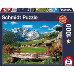 Schmidt 1000 db-os puzzle - Mountain Paradise (58368)