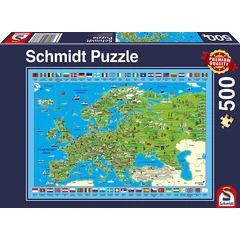 Schmidt 500 db-os puzzle - Discover Europe (58373)