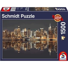 Schmidt 1500 db-os puzzle - New York Skyline at Night (58382)