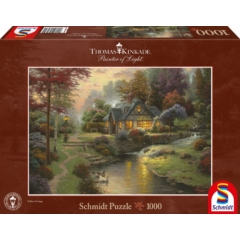 Schmidt 1000 db-os puzzle - Stillwater Cottage, Thomas Kinkade (58464)