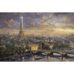 Schmidt 1000 db-os puzzle - Paris, Stadt der Liebe, Thomas Kinkade (59470)
