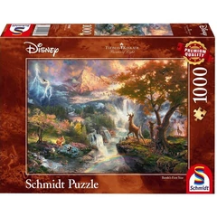 Schmidt 1000 db-os puzzle - Disney - Bambi, Kinkade (59486)