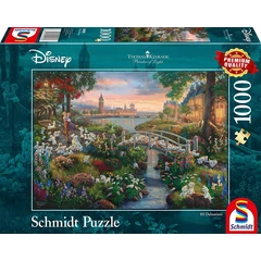 Schmidt 1000 db-os puzzle - Disney - 101 Dalmatians, Kinkade (59489)