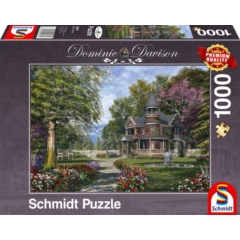 Schmidt 1000 db-os puzzle - Mansion with Turrets, Dominic Davison (59617)
