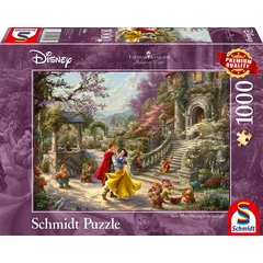 Schmidt 1000 db-os puzzle - Disney - Snow White - Dance with the Prince, Kinkade (59625)