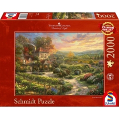 Schmidt 2000 db-os puzzle - In the Vineyards, Kinkade (59629)